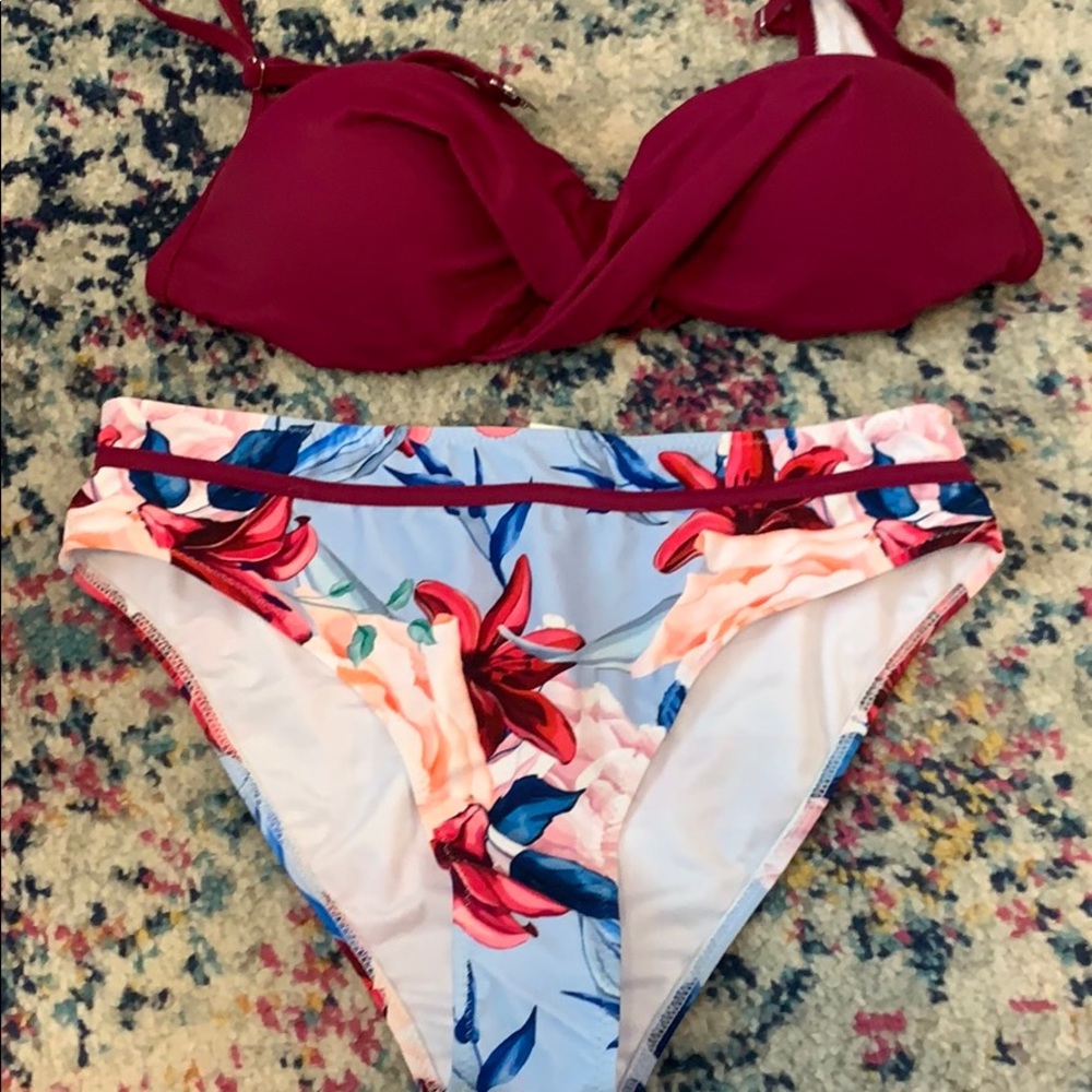 Matching swimsuit